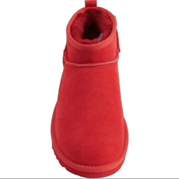 UGG® Australia Samba Red Classic Ultra Mini Suede Boots - Picture 5 of 16